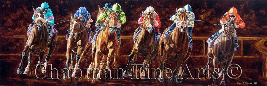 From the Racetrack to the Canvas: Tom Chapman's Artistic Journey