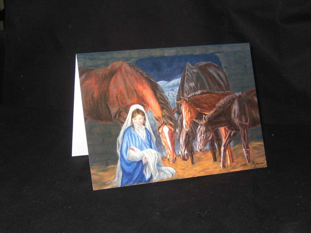 A Son in Our Stable - Christmas card, box of 10
