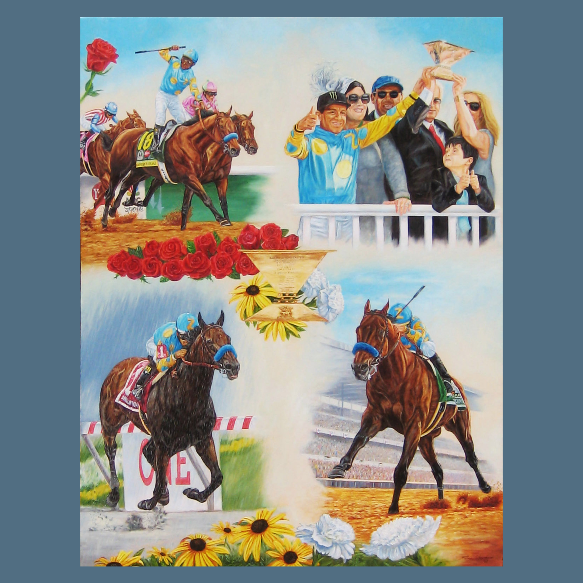 American Pharoah Ends the Triple Crown Drought