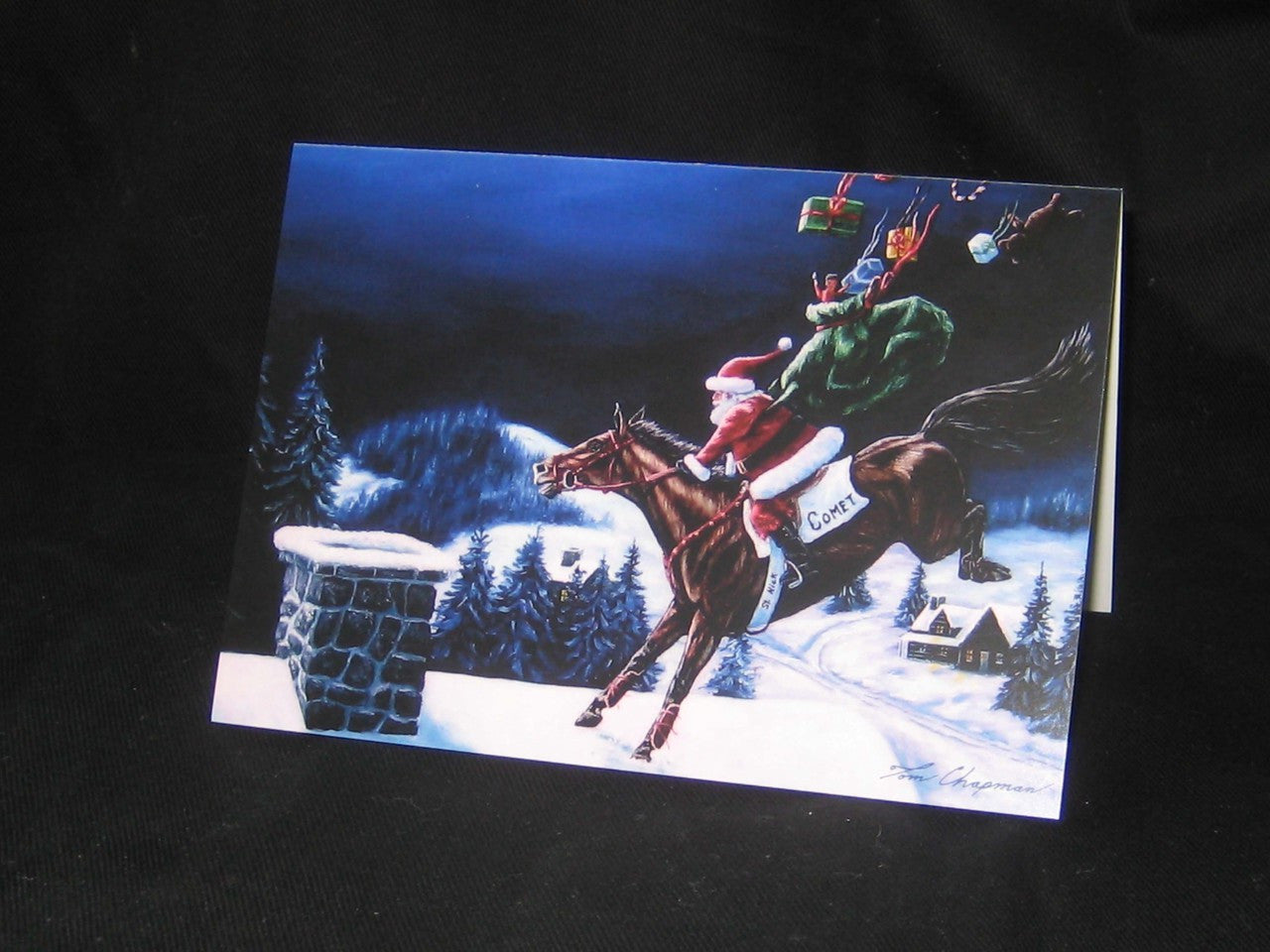 Chimney Skid, Christmas card, box of ten
