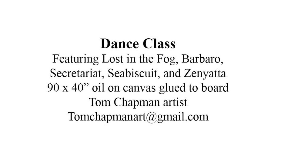 Dance Class, Featuring Zenyatta and Four Champions Greeting Cards