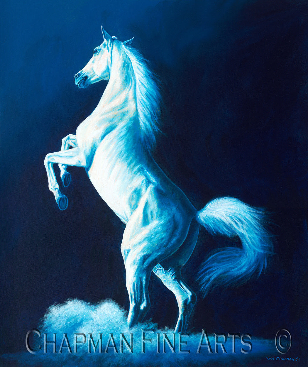 Faithful and True, giclee canvas print