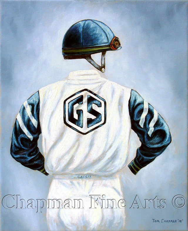 Racing Silks, oil painting on canvas commissions