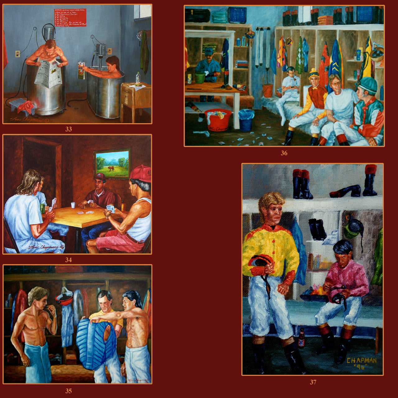 Horseracing Greeting Cards